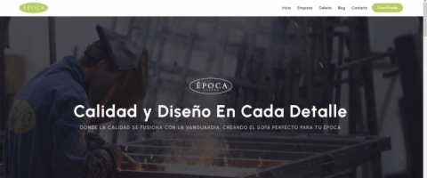 Bienvenidos a la Nueva Página Web de Época Diseño